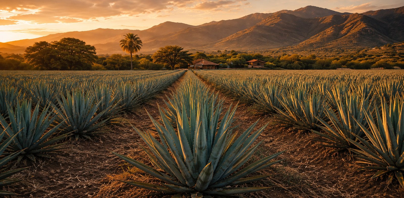 Oaxacan agave landscape